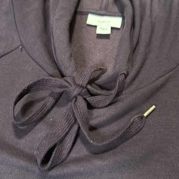 J Jill Fit Purple Hooded Dress XL Super Soft Stretch Active - Picture 7 of 7